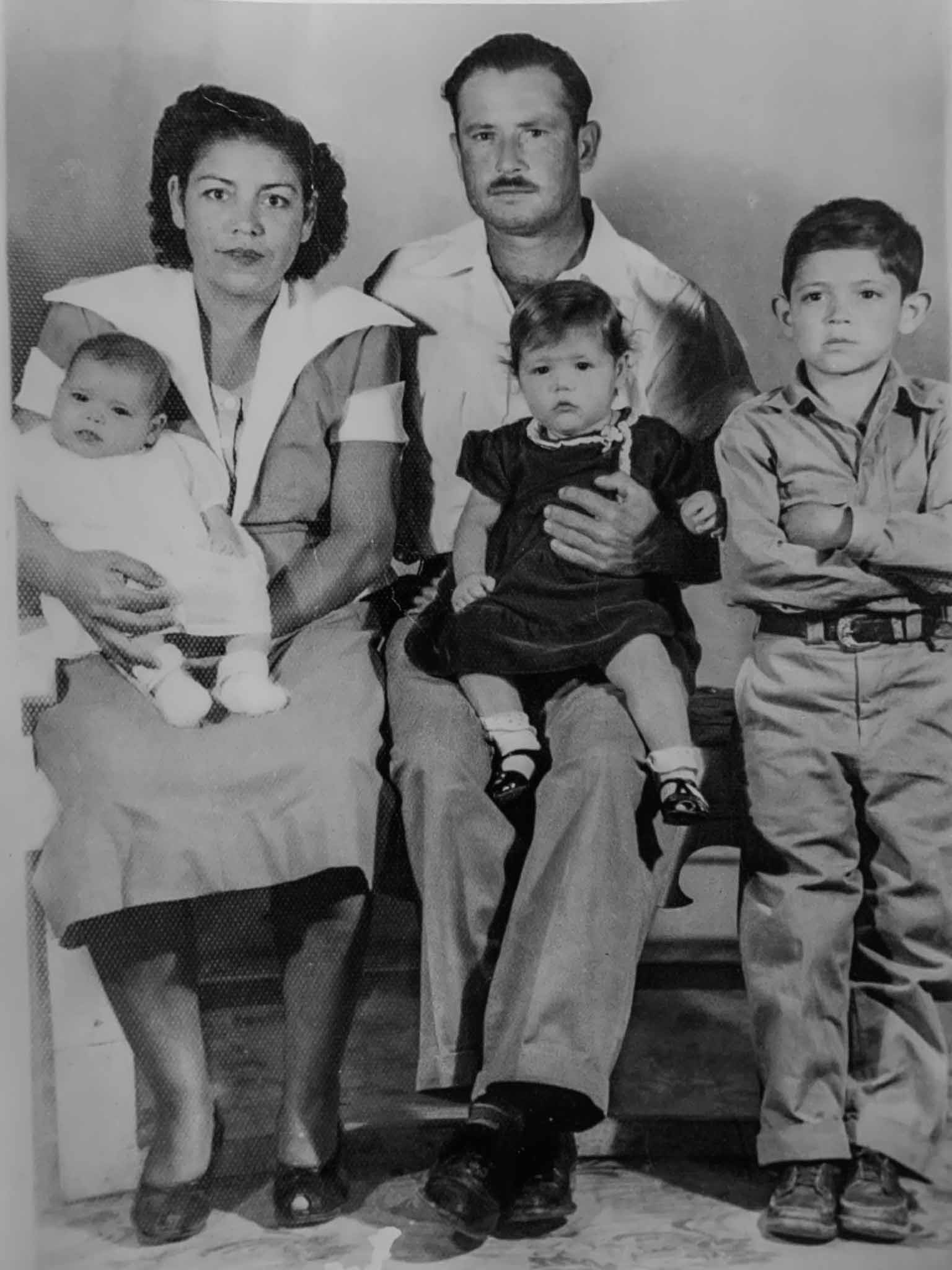 Juan and his family.