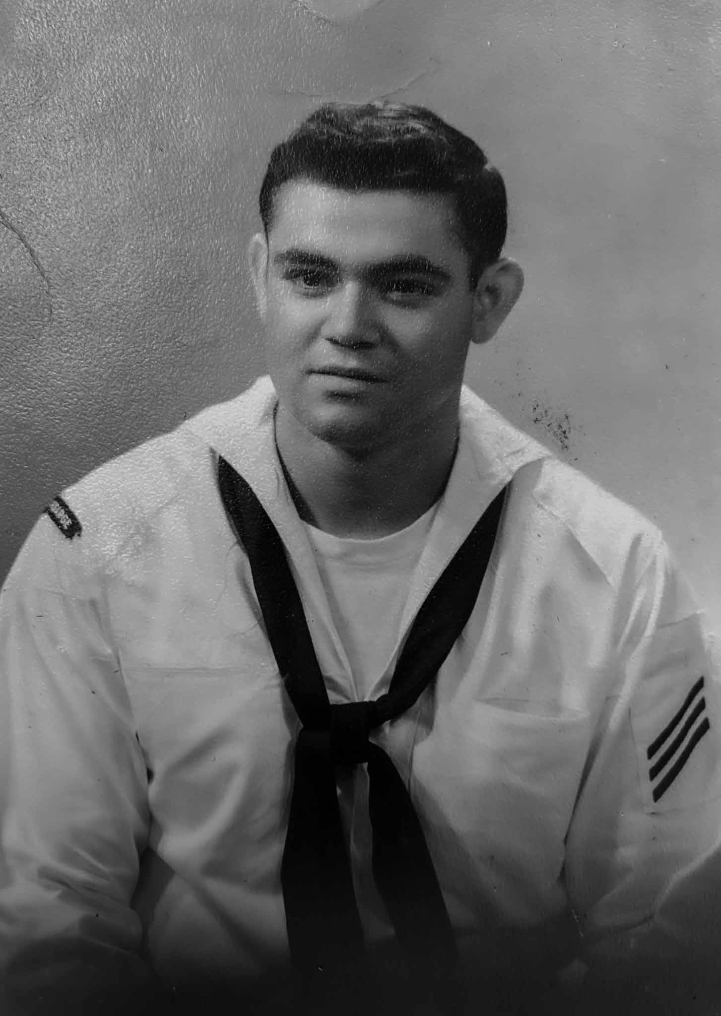 Juan's navy portrait